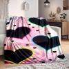 1 Stück Neon-Herzen Decke Warm, Gemütlich Und Weich, Geeignet für Sofas, Betten, Autos Und Bürogebrauch. Perfekt für Camping Und Reisen, Was Sie zu Einem Tollen Geschenk für