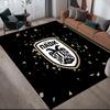 PAOK Flannel Pattern Square Carpet,Area Rug,Carpet Rug for Living Room Bedroom Sofa Playroom Decor,Non-slip Floor Mat