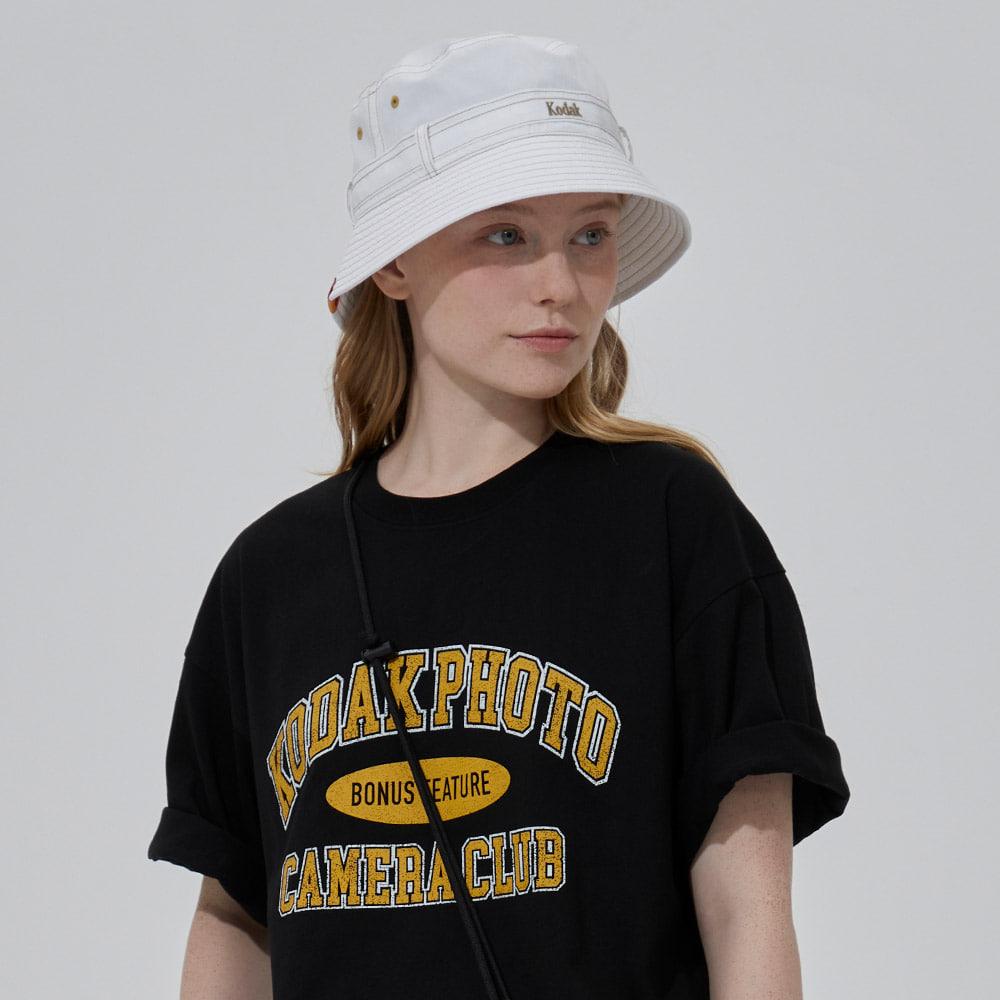 KODAK Nylon Bucket Hat Ivory