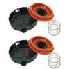 2x Crankcase Ventilation Vent PCV Valve For BMW 5 6 7 Series X5 N62 11127547058