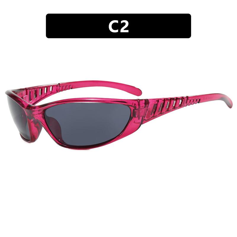 Durable High Quality High End Designer Style Retro Trendy Edgy Punk Multi Colored Female For Both Male Sun Glasses