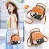New Korean Women's Backpack Fashion Quality Leather Ladies Handbag Crossbody Bag Ladies Shopping Single Shoulder Bag
