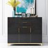 Pvc Pearl Film Water-Repellent Wall Cover Room Do-It-Yourself Self-Adhesive White/Blackwardrobe Kitchen High Gloss Paste Furniture Wall Decals