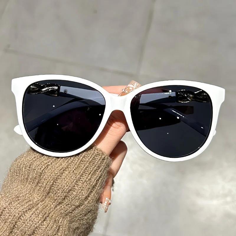 Personalized ladies's Cat Eye Sunglasses Retro Butterfly Sunglasses ladies's Fashion Large Frame Outdoor Sunscreen Sunglasses