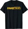 Футболка унісекс з кумедним дизайном Fake Taxi