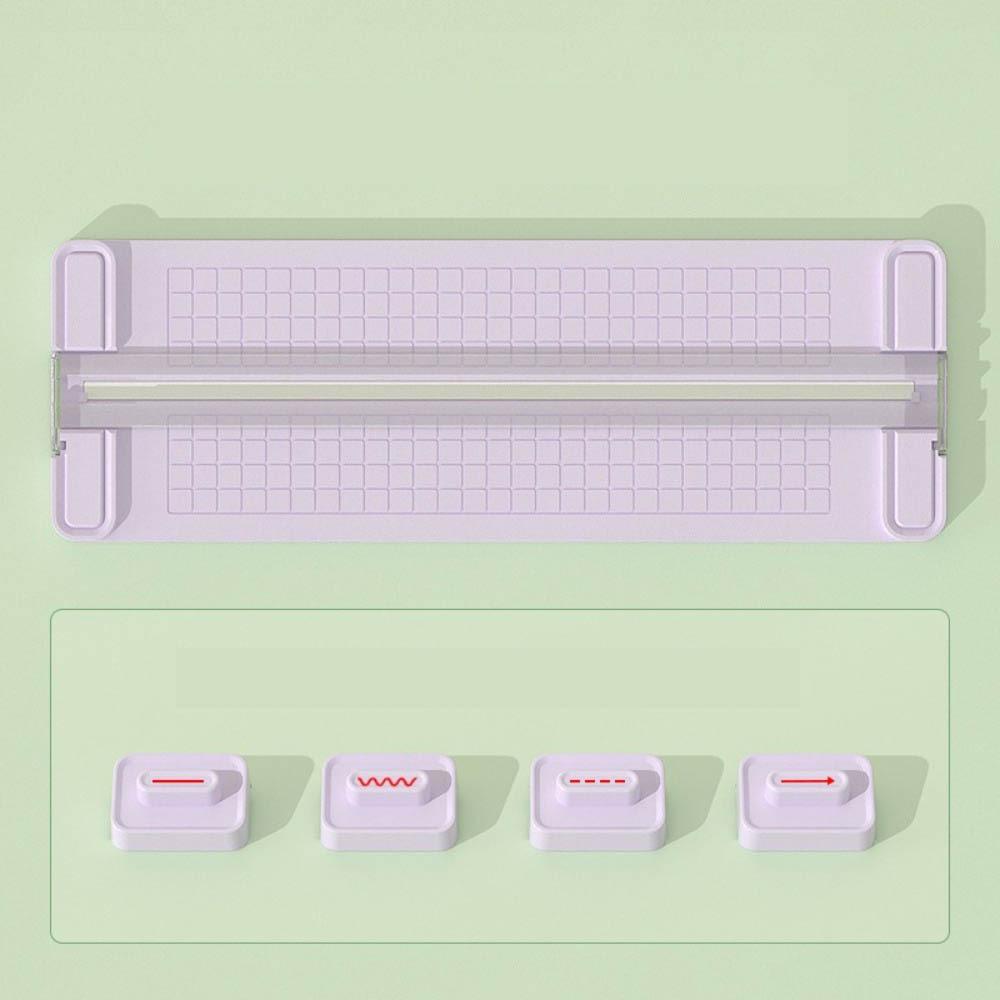 Anti-Slip 4-in-1 Paper Cutter Precision Shredder Craft Paper Cutter  School/ Office