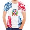 Dominican Republic 3D Printed T Shirts For Men Women Casual Street Short Sleeve Tops Breathable Comfortable Outdoor Sports Tees