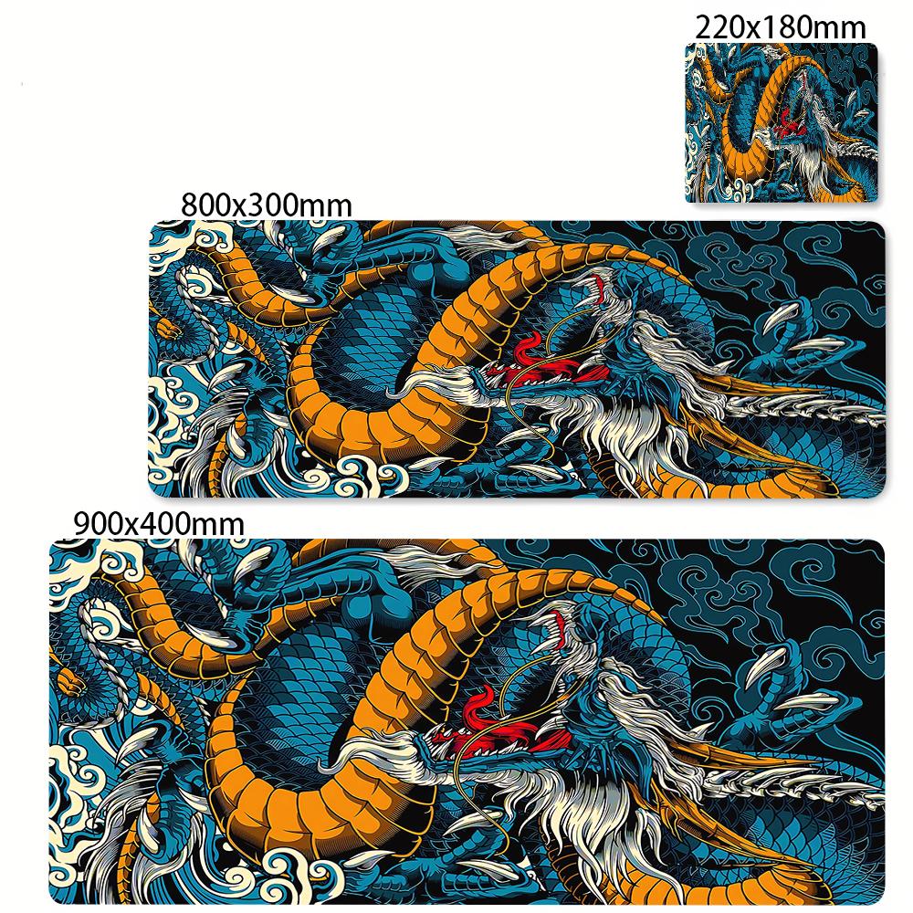 Gaming Mouse Pad Large Dragon Gamer Mousepad Computer Gaming Table Carpet Desk Mat XXL 800x300mm Mouse Mat Rubber Keyboard Pads