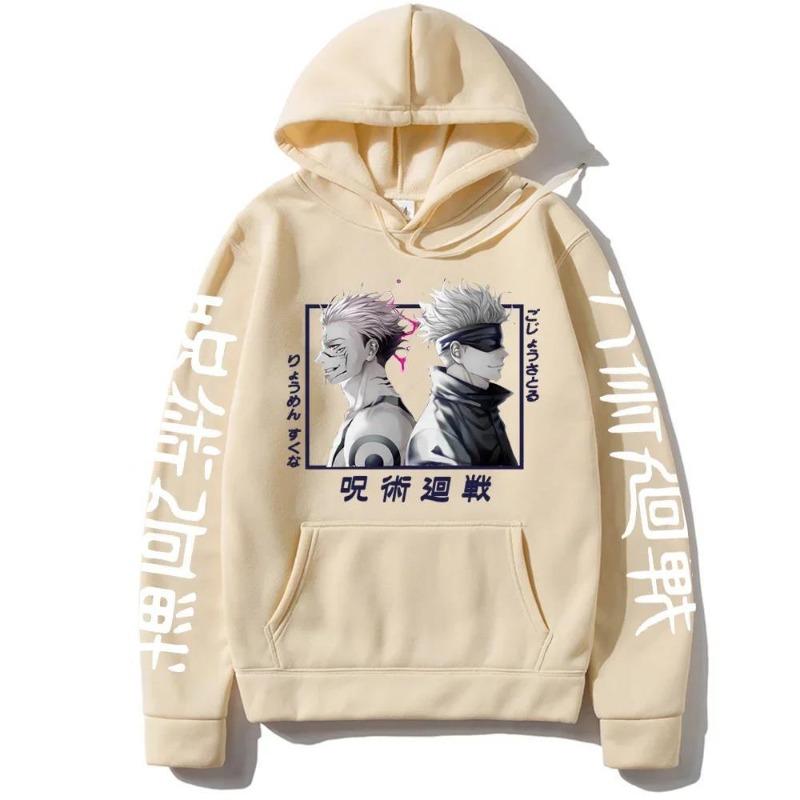 Jujutsu Kaisen Funny Gojo Satoru Cool Ryomen  Hoodie Men Women Harajuku Street Wear Unisex Autumn Winter Sweater