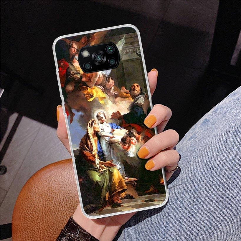 Renaissance Art Painting Phone Case For Xiaomi Poco X7 X6 X5 Pro F7 Ultra Redmi 15C 15 13C 13 12C 12 10 10A 10C 9 9A 9C 9T Cover