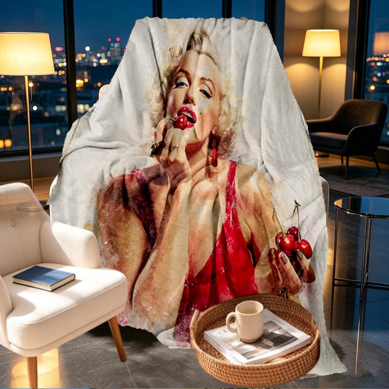 Sänger Druckdecke - Weich & Bequem, für Schlafzimmer, Reisen, Sofa, Heimdekoration - Geburtstags-Weihnachtsgeschenk für Freund