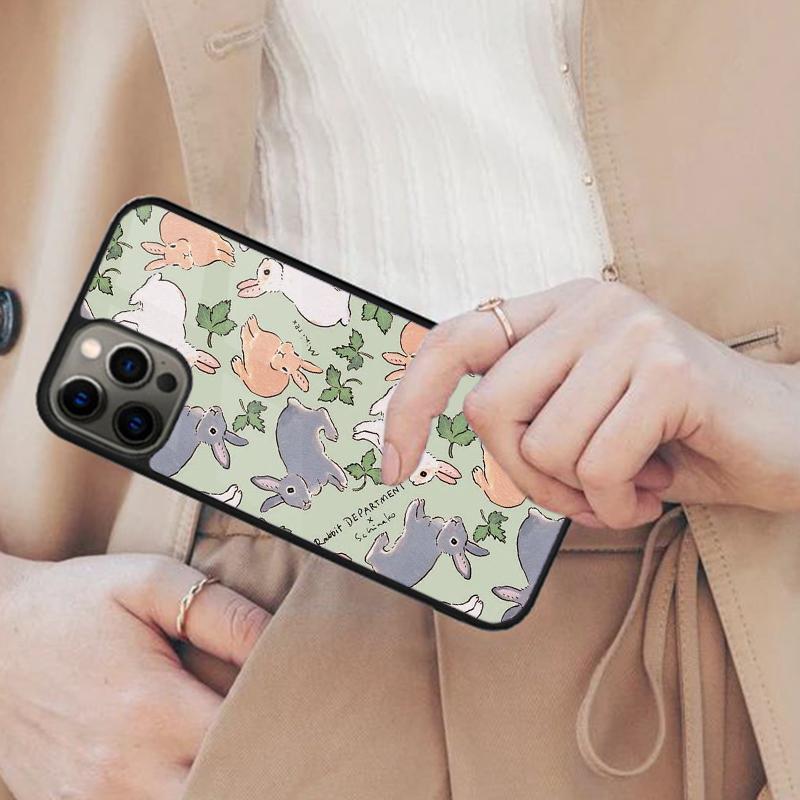 Bunny Rabbits Magnetic Phone Case For APPLE iPhone 17 Air 16 14 13 12 Pro Max 15 Plus Wireless Charge With MagSafe Cover