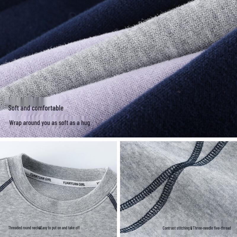Yuan Yuan Princess Girls' Casual Pullover Sweatshirt