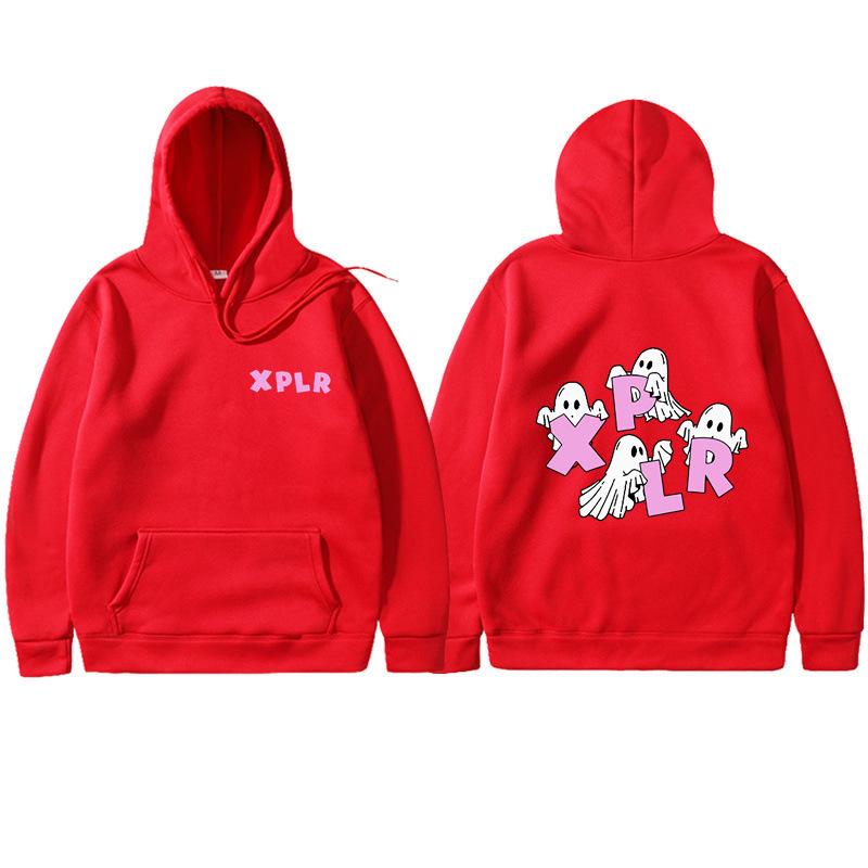Sam und Colby XPLR Retro Geister Hoodie - Unisex