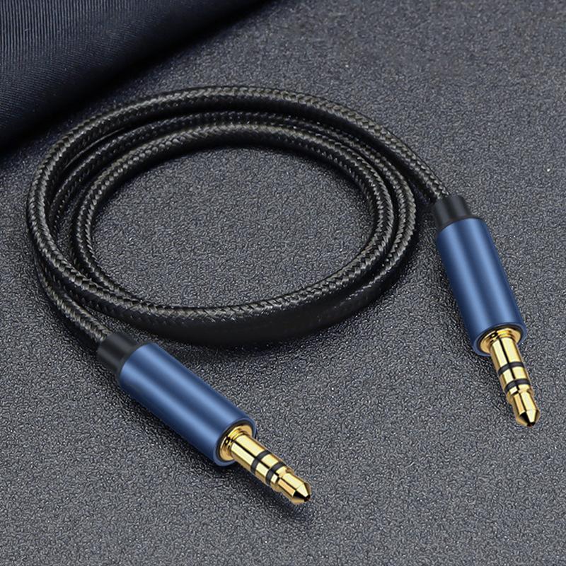 Ses Bağlantı Kablosu 5 Metre, 10 Metre, 15 Metre Uzatılabilir AXU Araba Ses Hoparlörü 3,5 mm Çift Kafa Adaptör Kablosu Araba Kullanımı İçin