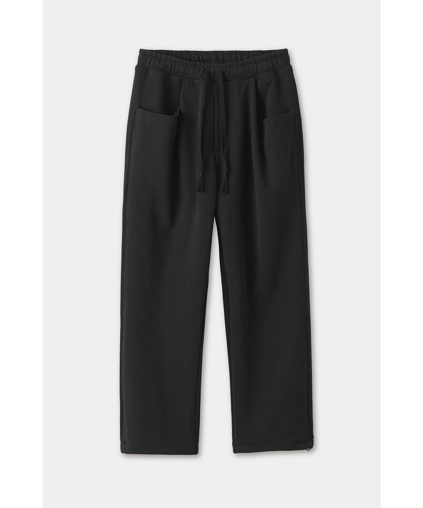 Kueo Big Pocket Wide Leg Sweatpants (Black)