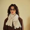 NEW  Luxury Women's Scarf Autumn/Winter New Solid Color Korean Knitted Wool Warm Shawl Fashion Women's Versatile Scarf