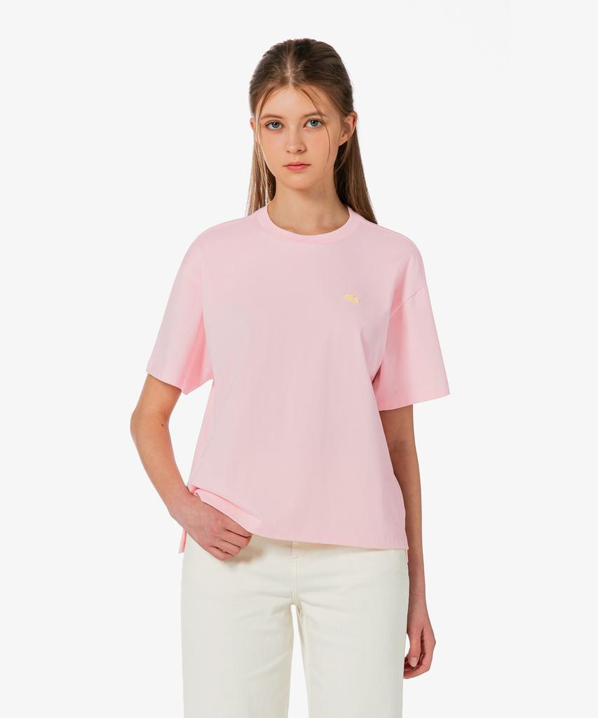 LACOSTE Women'S Color Croc Short Sleeve T-Shirt Tf937E-56G Z4H