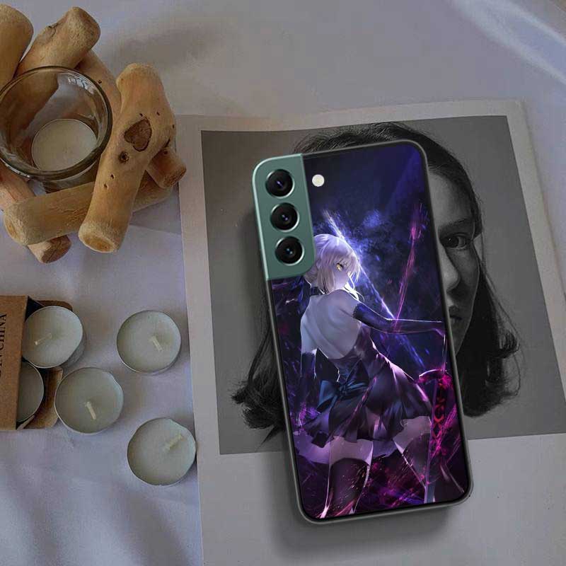 Anime Fate Zero Handyhülle für Samsung Galaxy Note 20 Ultra 10 Lite 9 8 M11 M12 M21 M30S M31 M32 M51 M52 J8 J6 J4 Plus A90 Hülle