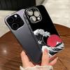 Kanagawa Great Wave-e Phone Case Transparent Silicone Soft For iPhone 17 16 15 14 13 12 11 Mini Pro Max Plus