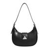 Baguette Underarm Bag Female Fashion One-shoulder Crossbody Bag Instagram Super Fire Commute Solid Color Bag