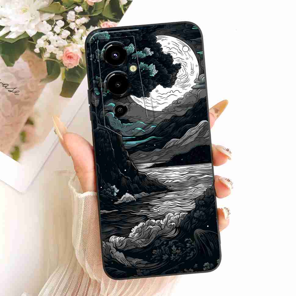 For Tecno Pova 4 Pro Case Luxury Painted Cover Soft Phone Case For Tecno Pova4 Pova 4Pro Pova4Pro LG8n Fundas 6.66" Coque