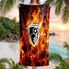 Bournemouth Football Beach Towel Soft Microfiber Summer Towel Quick Dry Absorbent Towel for Beach Swimming Pool Travel