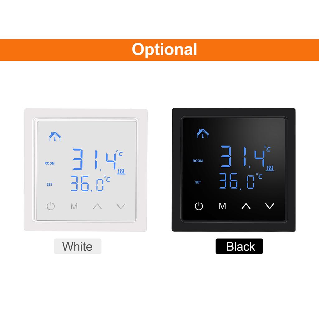 Smart Thermostat 16A Floor Heating Temperature Controller with LED Touch Screen 85265V Electric