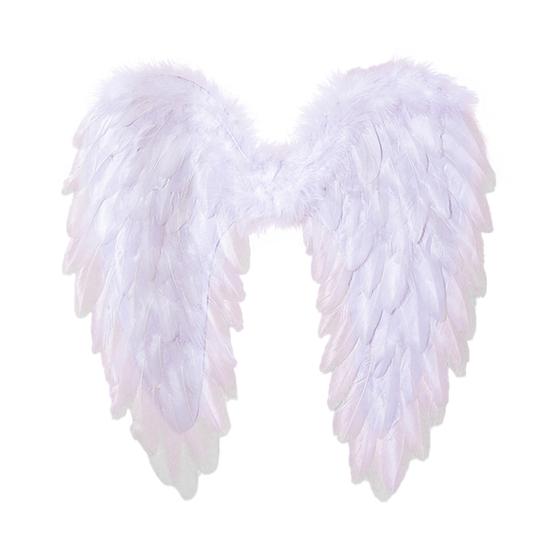 Angel Wings for Kids Girls Fairy Feather Wings Costume Fancy Party Dress Up Accessories for Halloween Cosplay Party