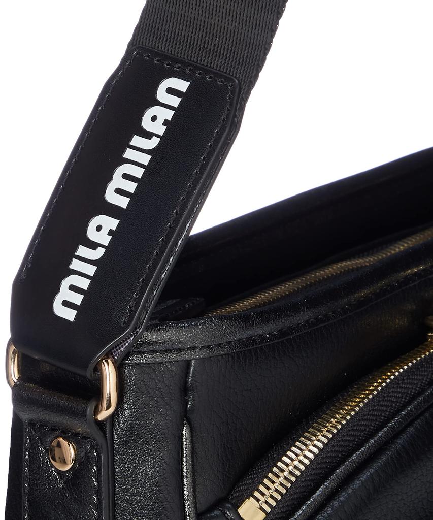 Miramilan MMN Babila Black Shoulder Bag, 25x26x7