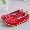 Women Leather Driving Shoes Moccasins Comfort Flats Casual Slip On Yellow Nurse Walking Summer Maternity Shoes for Mother