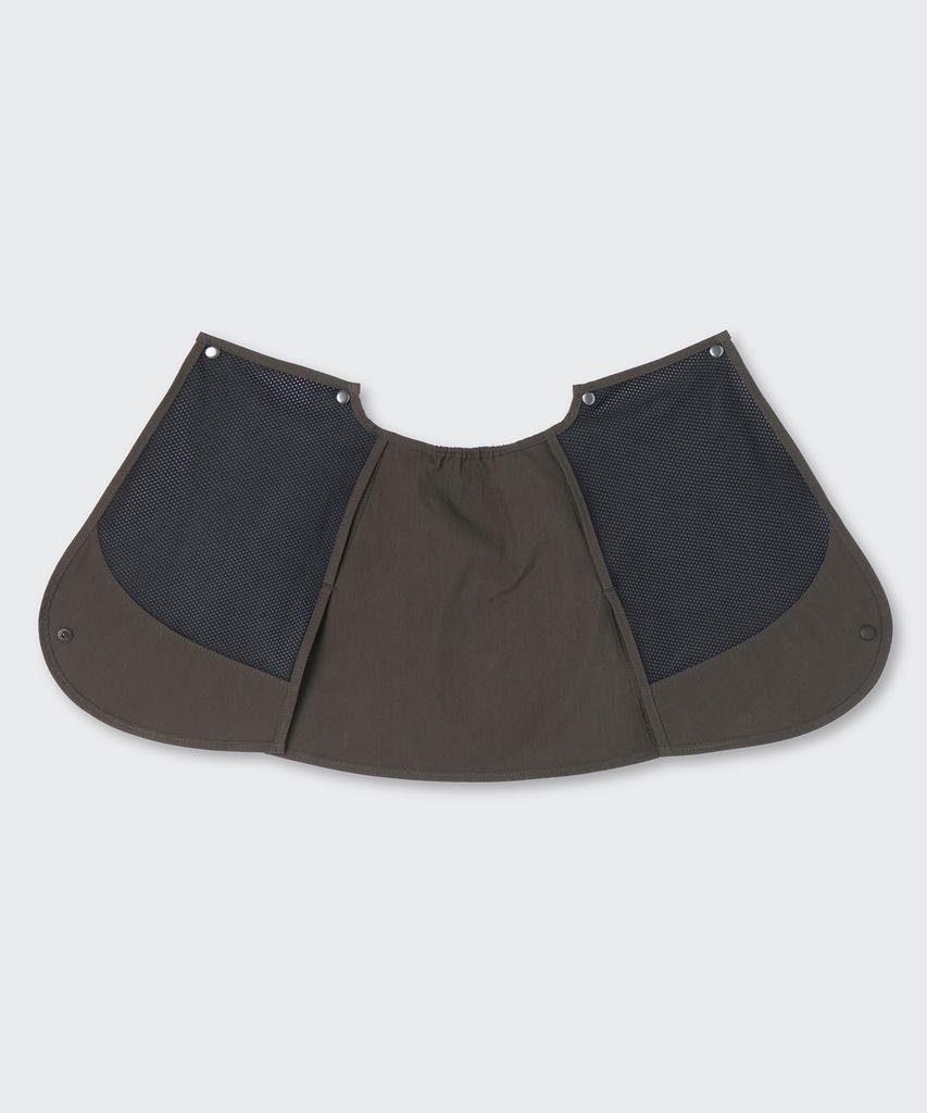 Musinsa Standard [City Leisure] Mesh Long Desert Cap [Mud Grey]