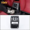 ABS Carbon Fiber Pattern Rear Outlet Anti-kick Cover For BMW X3 G45 2025+ Car Interior Accessories