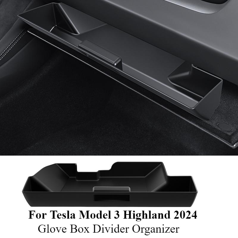 Pentru Tesla Model 3 Highland 2024 Accesorii Auto Organizator Separator Torpedou Plăci Separatoare Suport Depozitare Container Torpedou