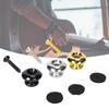 4 Pcs Metal Heavy Duty Guitar Strap Lock End Pin Replacement Guitar Straplock Button Tail Pins Strap Retainer System