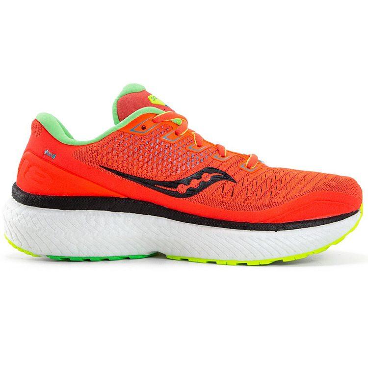 SAUCONY Triumph Comfortable Cushioning Slip Resistant Breathable Lightweight Rebound Low Top Running Shoes Women's Red S10595-10