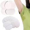 50Pcs Underarm Sweat Absorbing Stick Pads Armpit Liner Anti-Odor Breathable Invisible Adhesive Mint Clothes Deodorant Summer