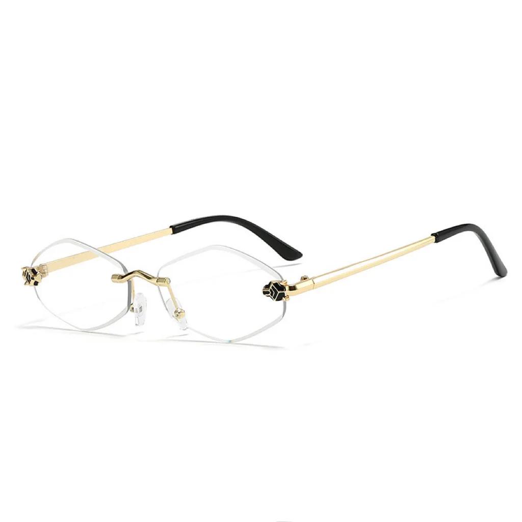 2025 Anti UV and Sunscreen Diamond Sunglasses UV400 New European and American Glasses Fashionable Irregular Sunglasses