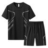 Sportanzug für Herren, kurzärmeliges Lauf-T-Shirt, schnelltrocknende Kleidung, Shorts für Herren