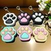 Fingerspitzen-Spielzeug Katzenpfote Schlüsselanhänger Cartoon Katzenpfote Tastatur Kreativer Katzenkrallen-Knopf Anhänger Kinderspielzeug