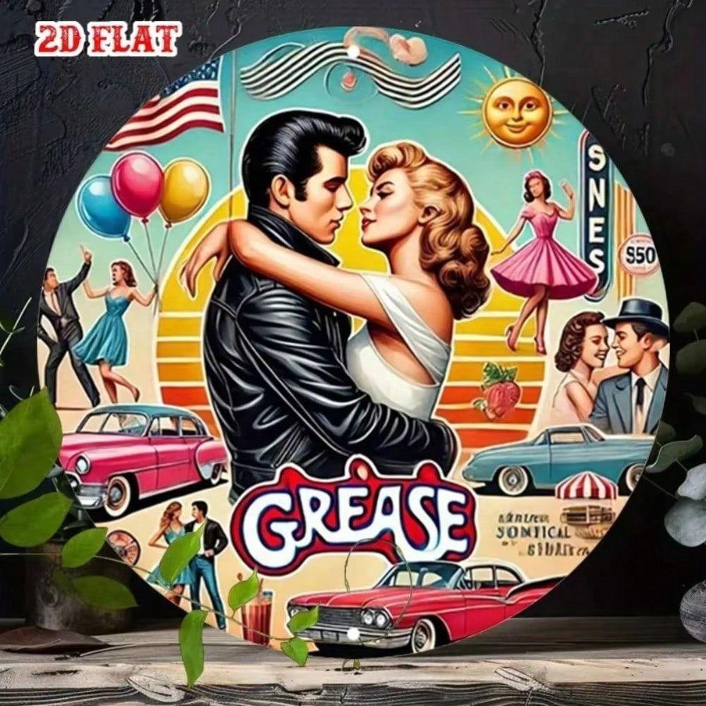 20x20cm Metal Tin Sign Wall Art Decorative Vintage Painting