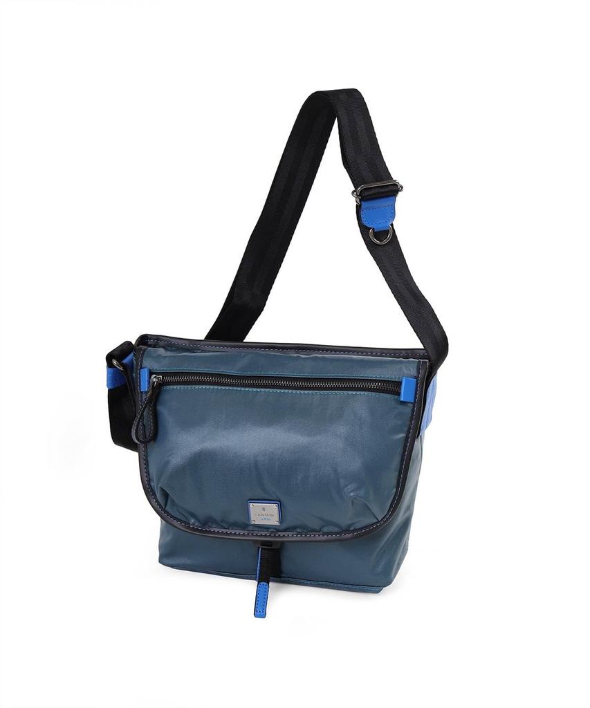 Lanvin En Bleu Men's Heather Shoulder Bag In Turquoise