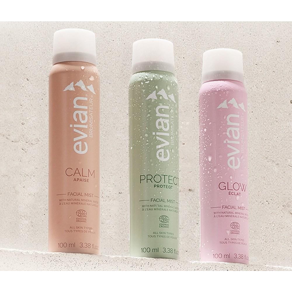 Evian Facial Spray Glow, 100ml, 1 Unit