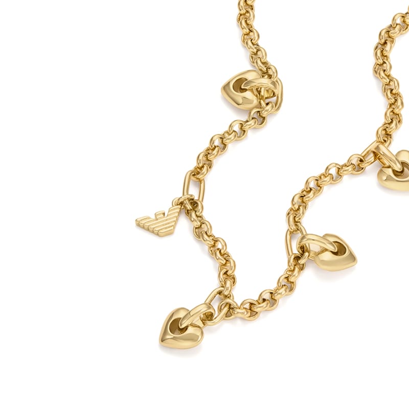 EMPORIO ARMANI Brass Necklaces Women's Gold EGS3267710