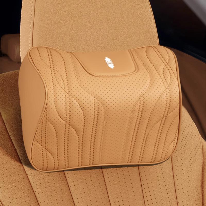 Zhijie S7/R7 & Xiangjie S9 Headrests, Lumbar Supports, Seat Cushions: All-Season, Comfortable, Breathable Leather Interior.