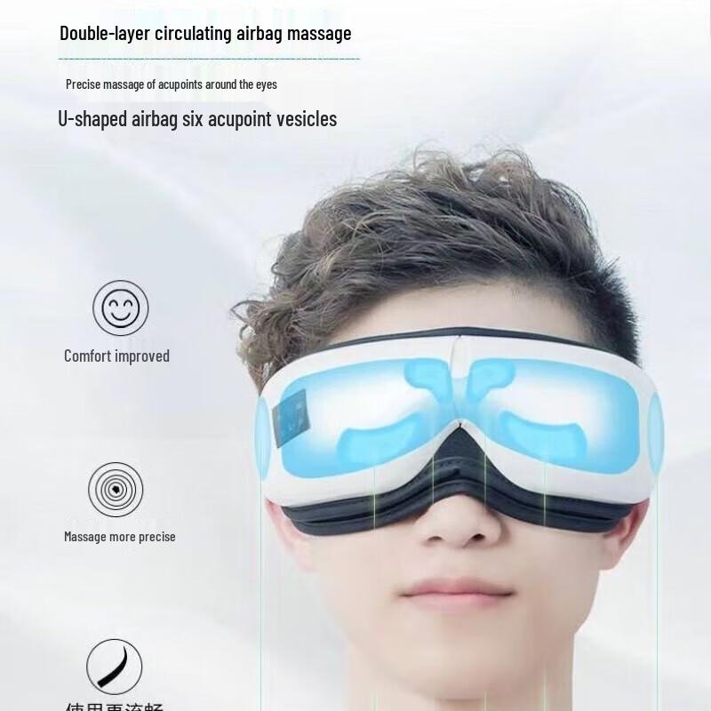 Shangheng Smart Eye Massager with Heat & Steam CN Plug (adapter Included)