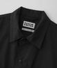 PUBLICFIGURE Patch Pocket Cotton Herringbone Shirt_Black