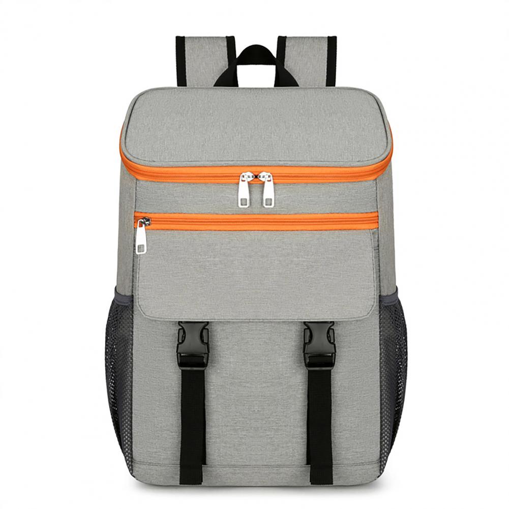 Bolsa de picnic aislante, a prueba de fugas, con preservación del calor, gran capacidad, cierre de cremallera, mochila térmica para viajes, camping, senderismo, bolsa de almuerzo.