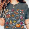 Comfort Colors Herbstshirt und Kinder-T-Shirt: Hexenmotten, Kürbisgewürz, Naturfreund