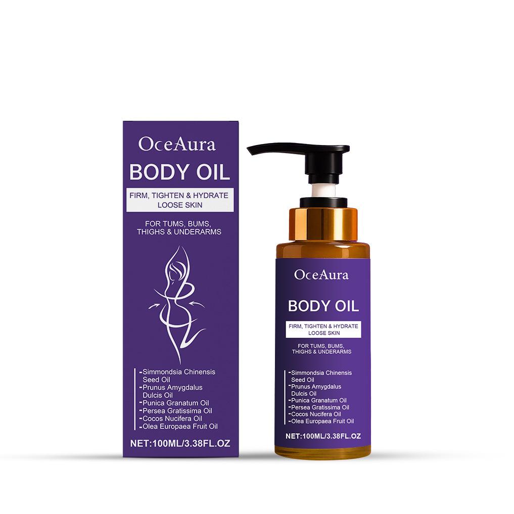OCEAURA Kroppsfuktighetsolja Milda Ingredienser Kroppsvård Daglig Näring Massagekomfortolja 200 ml